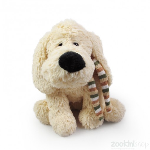 louey dog plush toy beige